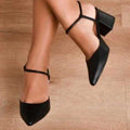 Sapato Feminino Bico Fino de Luxo