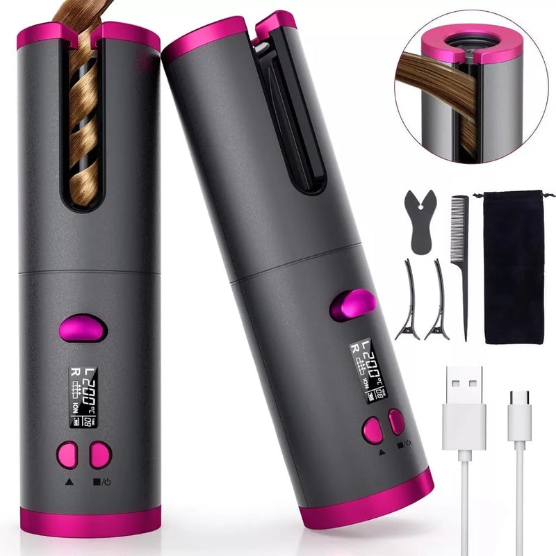Modelador de Cabelo Automático Sem Fio
