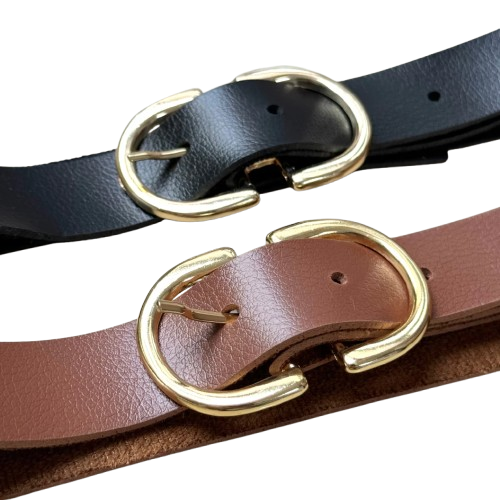 Kit com 2 Cintos Femininos da Moda Blogueira