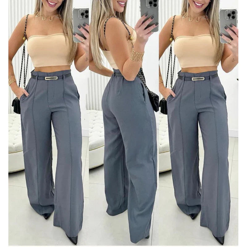 Pantalona Feminina em Alfaiataria