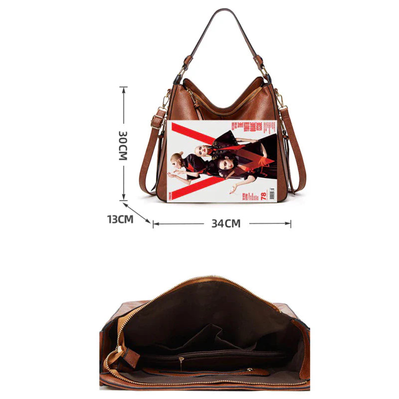 Bolsa Grande de Ombro e Transversal Feminina