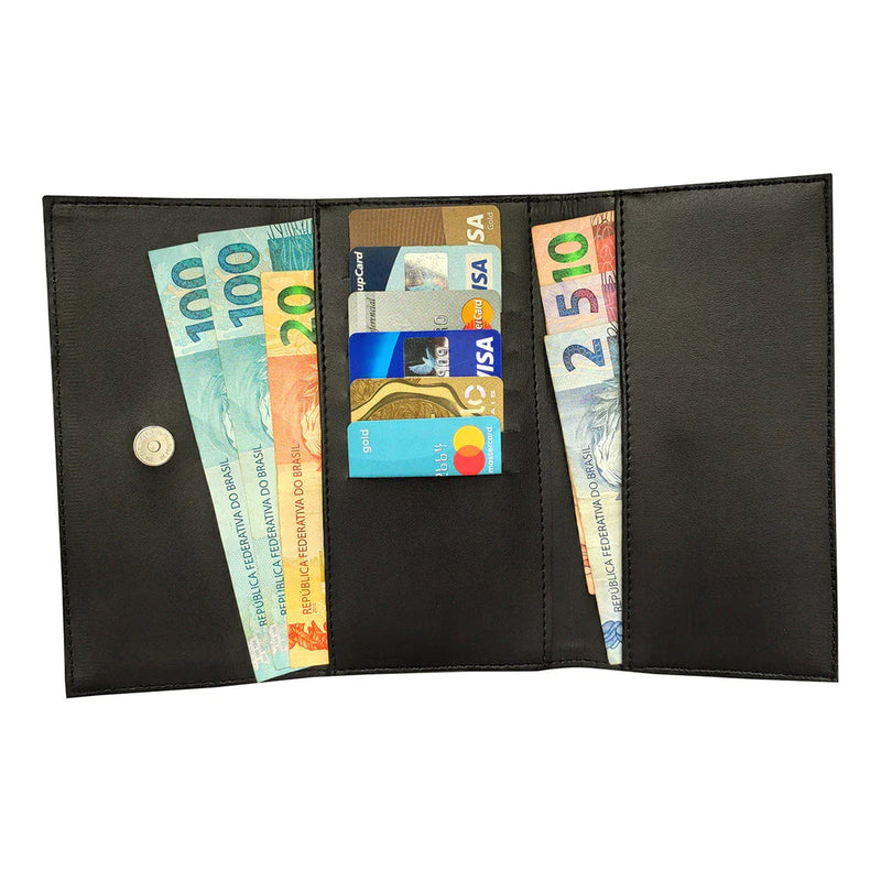 Kit Bolsa de Ombro, Transversal e Carteira
