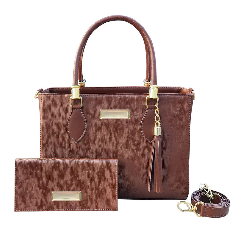Kit Bolsa de Ombro, Transversal e Carteira